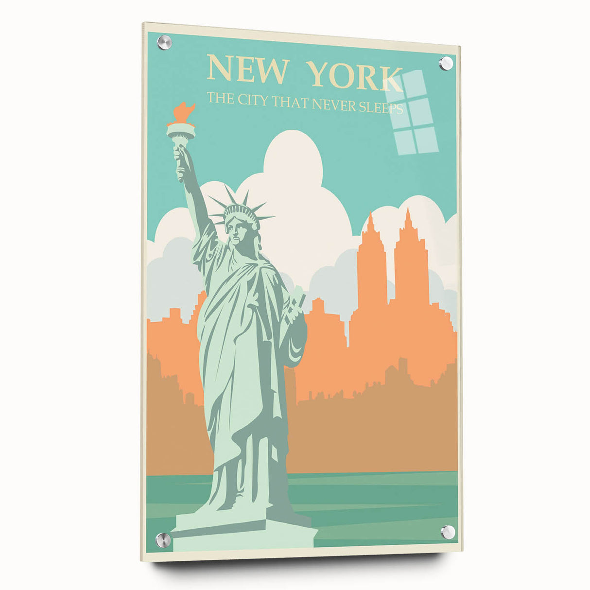Retro New York City Poster – Vintage Prints & Timeless Skyline Art