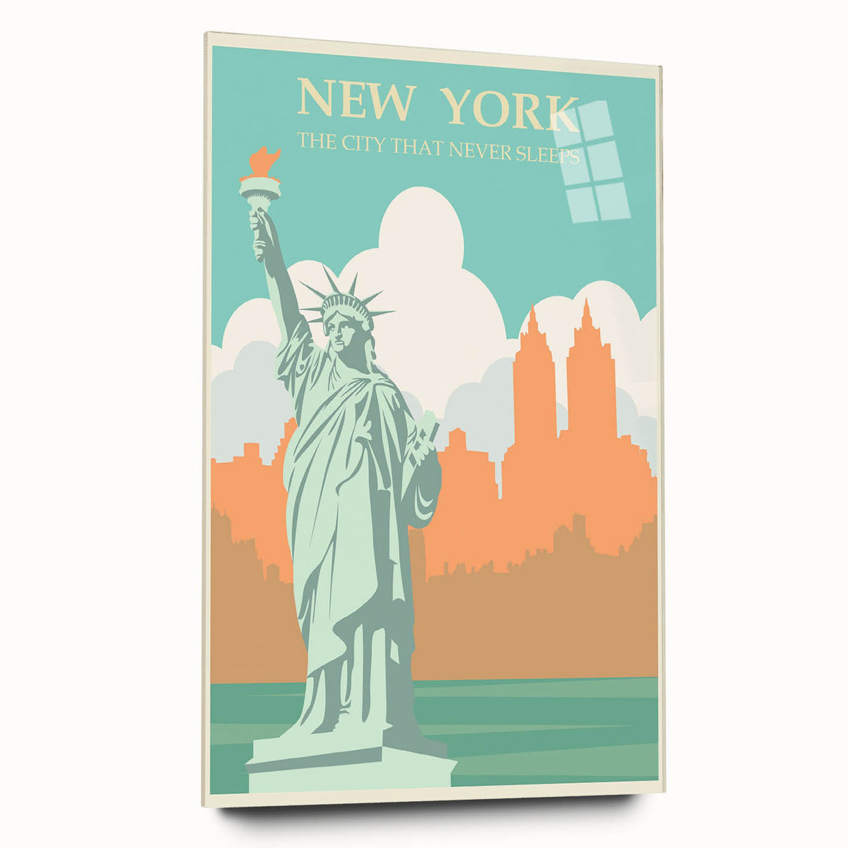 Retro New York City Poster – Vintage Prints & Timeless Skyline Art