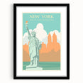 Retro New York City Poster – Vintage Prints & Timeless Skyline Art