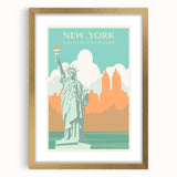 Retro New York City Poster – Vintage Prints & Timeless Skyline Art