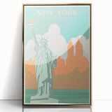Retro New York City Poster – Vintage Prints & Timeless Skyline Art
