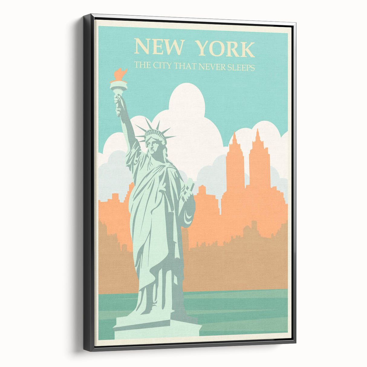 Retro New York City Poster – Vintage Prints & Timeless Skyline Art