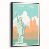 Retro New York City Poster – Vintage Prints & Timeless Skyline Art