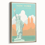 Retro New York City Poster – Vintage Prints & Timeless Skyline Art