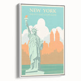 Retro New York City Poster – Vintage Prints & Timeless Skyline Art