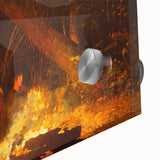 Camp Fire Realism Art Print - Winslow Homer Nighttime Wilderness Scene