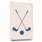 Golf Club Silhouette – Boys Sports Wall Art