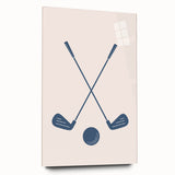 Golf Club Silhouette – Boys Sports Wall Art