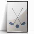 Golf Club Silhouette – Boys Sports Wall Art