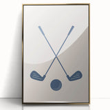 Golf Club Silhouette – Boys Sports Wall Art