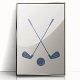 Golf Club Silhouette – Boys Sports Wall Art