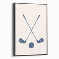 Golf Club Silhouette – Boys Sports Wall Art