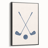 Golf Club Silhouette – Boys Sports Wall Art