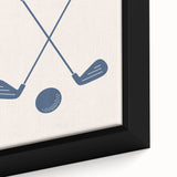 Golf Club Silhouette – Boys Sports Wall Art