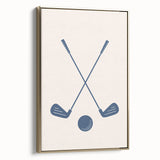 Golf Club Silhouette – Boys Sports Wall Art