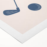 Golf Club Silhouette – Boys Sports Wall Art