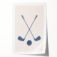 Golf Club Silhouette – Boys Sports Wall Art