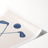 Golf Club Silhouette – Boys Sports Wall Art