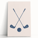 Golf Club Silhouette – Boys Sports Wall Art