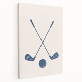 Golf Club Silhouette – Boys Sports Wall Art