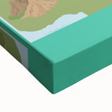 Children’s Learning Art Print – Counting with Treasure Map