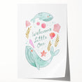 Whale Nursery Wall Art - Baby Room Ocean Theme Decor
