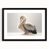 Adorable Pelican Wall Art - Perfect for Kids Room Decor