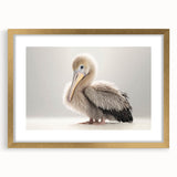 Adorable Pelican Wall Art - Perfect for Kids Room Decor
