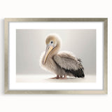Adorable Pelican Wall Art - Perfect for Kids Room Decor