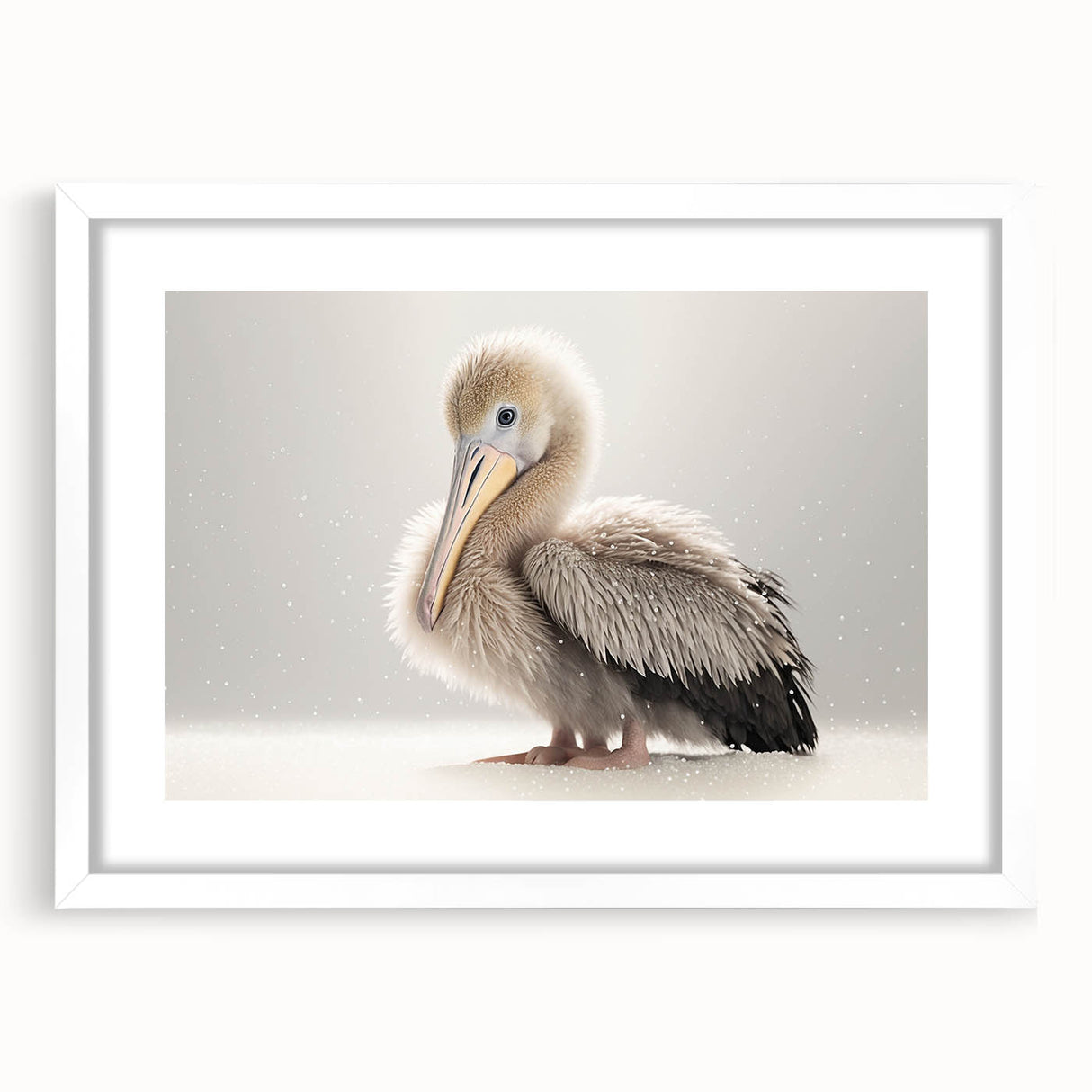 Adorable Pelican Wall Art - Perfect for Kids Room Decor