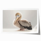 Adorable Pelican Wall Art - Perfect for Kids Room Decor