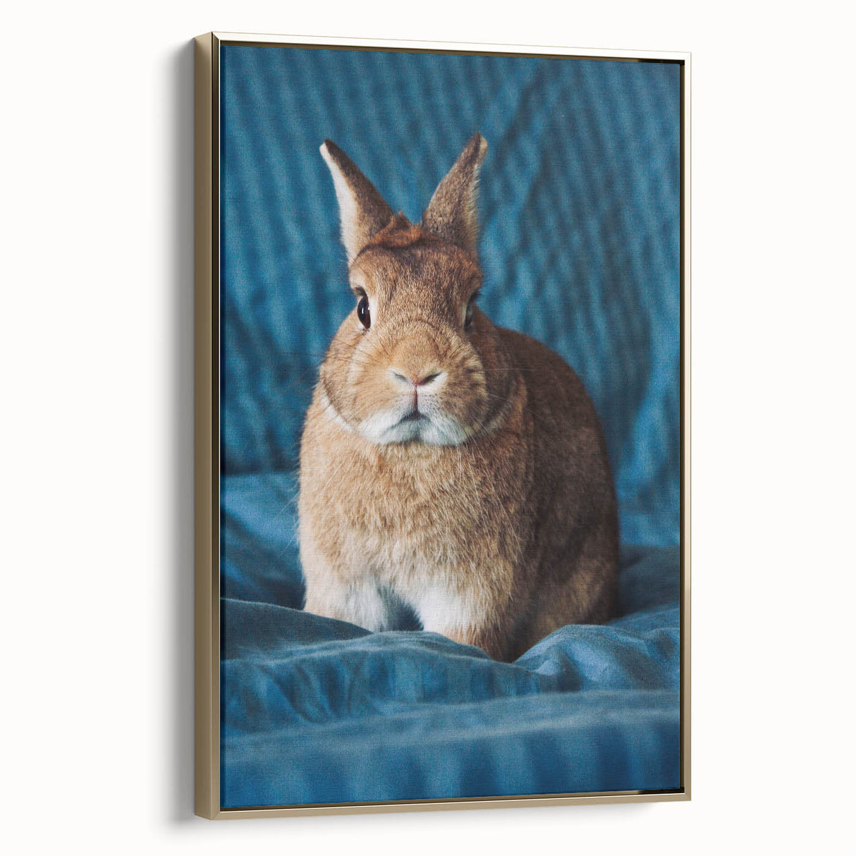 Framed canvas featuring a vintage-style landscape painting with black and gold tones, ideal for bedroom wall art.