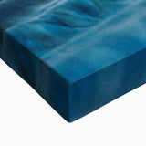 Large art depicting a black and white landscape painting on stretched canvas, suitable for bedroom wall decor.