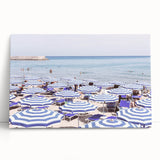 Black and white large wall art depicting a summer scene on stretched canvas, ideal for kitchen or bedroom decor.