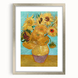 Extra large abstract art print with textured swirls in vibrant hues, framed in silver, ideal for living room decor.