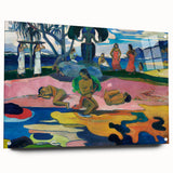Modern Wall Art - Day of the God by Paul Gauguin