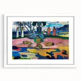 Modern Wall Art - Day of the God by Paul Gauguin