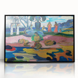 Modern Wall Art - Day of the God by Paul Gauguin