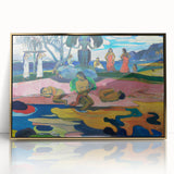 Modern Wall Art - Day of the God by Paul Gauguin
