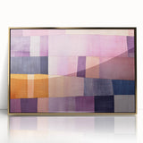 Framed abstract wall art featuring dynamic gold strokes on an acrylic background, set in a modern frame, perfect for contemporary home decor.