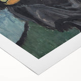 Modern Wall Art - Mandolin Player | Abstract Musical Expression Print