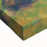 Modern Wall Art - Abstract Landscape with Figures in Pastel Hues