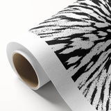 Abstract wall art featuring vibrant strokes in shades of blue, orange, and yellow, printed on high-quality rolled canvas, ideal for modern home decor. Perfect for adding a splash of color to any room.