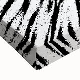 Black and White Abstract Art - Explosive Burst Monochrome Design