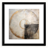 Abstract strokes wall art framed in black, showcasing dynamic colors and patterns, perfect for modern home decor. Ideal for enhancing living spaces with artistic flair.