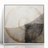 Framed abstract strokes wall art featuring a modern design with vibrant colors on a white background, ideal for contemporary home decor. Perfect for adding a pop of color and sophistication to living spaces.