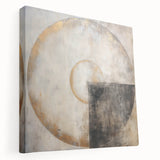 Abstract strokes wall art on stretched canvas showcasing vibrant colors and dynamic patterns, perfect for modern home decor and artistic ambiance.