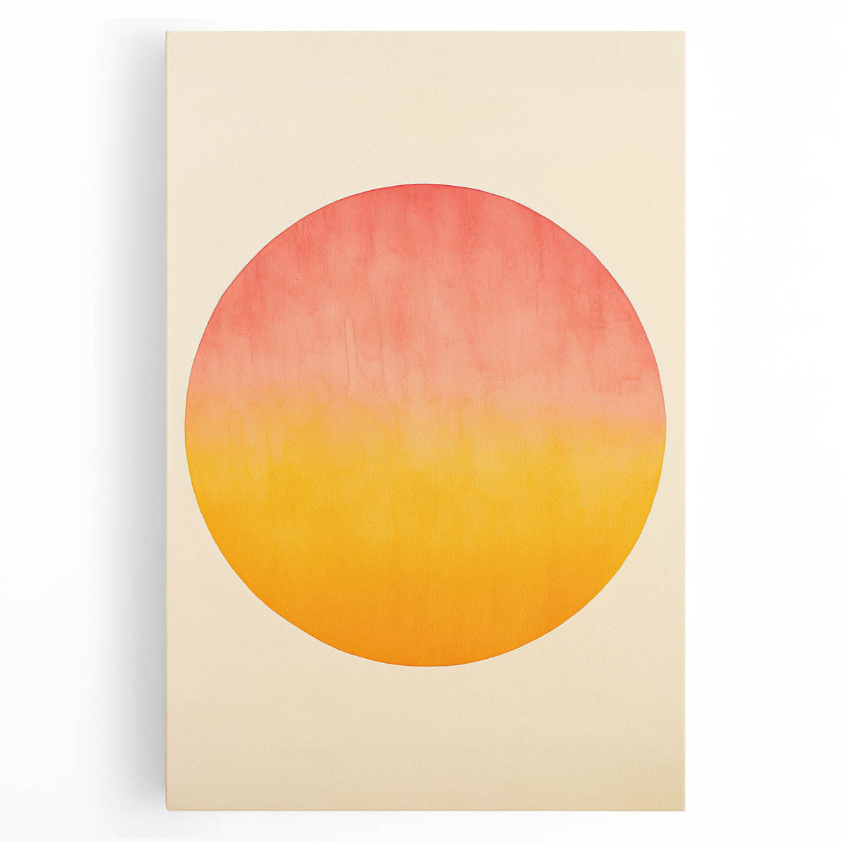 Acrylic Dining Room Artwork - Vibrant Sunset-Inspired Wall Decor