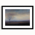 Office Art Prints - Serene Lone Tree Landscape Canvas Decor