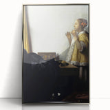 Baroque Art - Elegant Lady with Jewelry, Classic Art Prints Collection